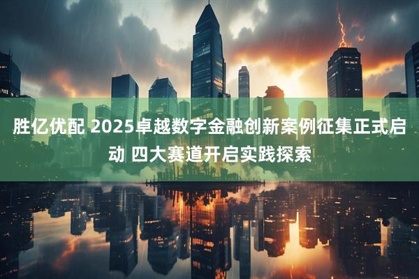 胜亿优配 2025卓越数字金融创新案例征集正式启动 四大赛道开启实践探索