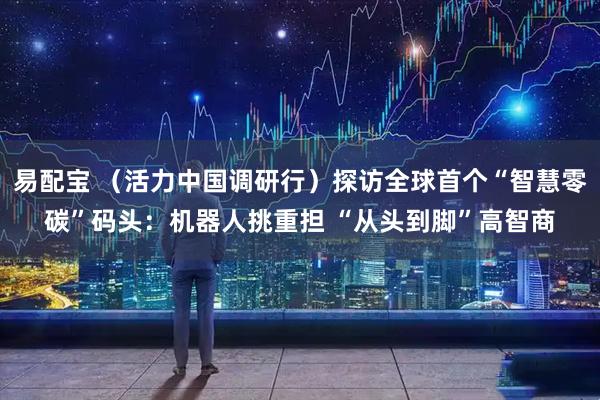 易配宝 （活力中国调研行）探访全球首个“智慧零碳”码头：机器人挑重担 “从头到脚”高智商